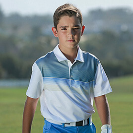 puma junior golf shirts