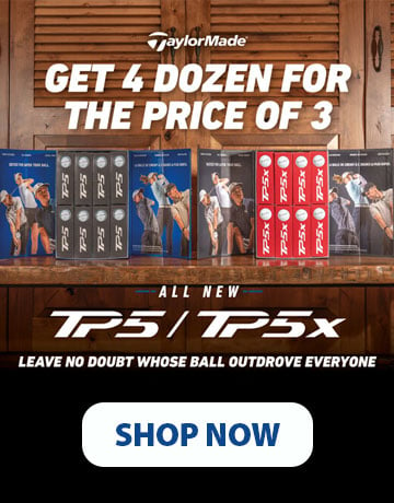 TaylorMade TP5 Golf Balls 4 For 3 Panel | Golf Gear Direct