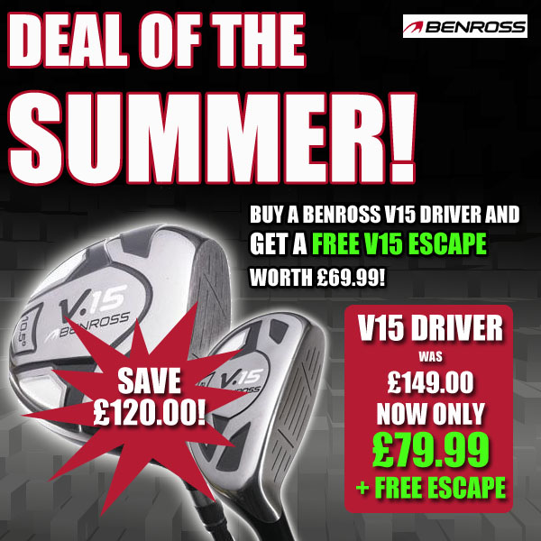 Benross V15 Driver + FREE ESCAPE!