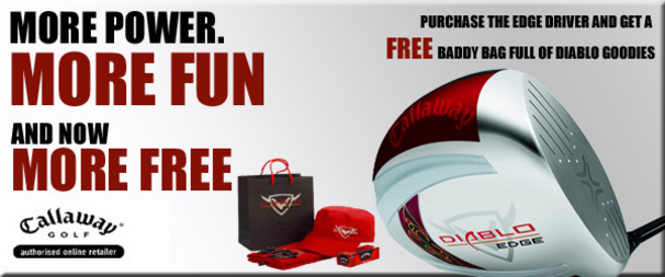 Callaway Diablo FREE Baddy Bag!