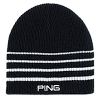 Ping Bell Stripe Knit Hat