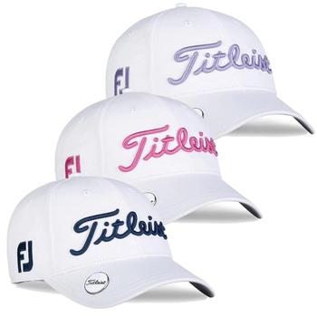 Titleist Ladies Tour Performance Ball Marker Golf Caps - White