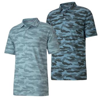 camo golf shirt