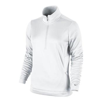 Nike 1/2 Zip Thermal Solid Ladies Fleece 483707-100 Size: X Small