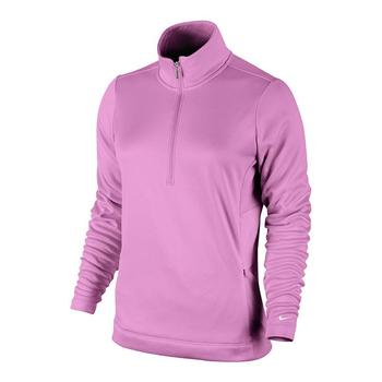 Nike 1/2 Zip Thermal Solid Ladies Fleece 483707-584 Size: X Small