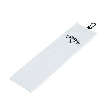 Callaway Tri Fold Golf Towel - White - main image