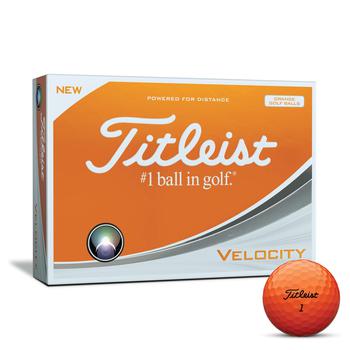 Titleist Velocity Golf Balls Orange review