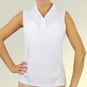 Green Lamb Tech Performance Sleeveless Polo