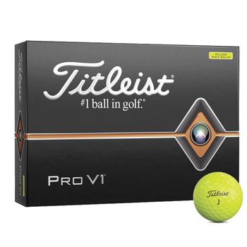 Titleist Pro V1 Yellow Golf Balls Dozen Pack review