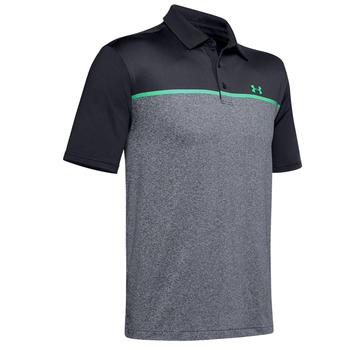 mens black under armour polo