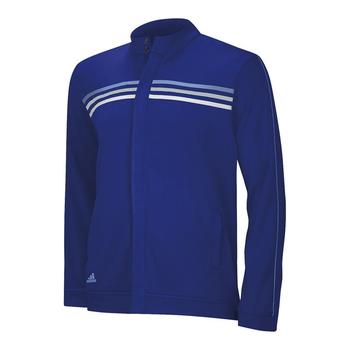 Adidas Junior Climalite 3-Stripe French Terry Full Zip Jacket 2013