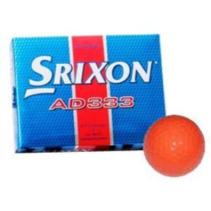 Buy Srixon AD333 Orange Golf Balls 1 Dozen at www.golfgeardirect.co.uk