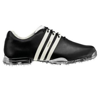Buy Adidas AdiPURE Black/White Golf Shoes at www.golfgeardirect.co.uk