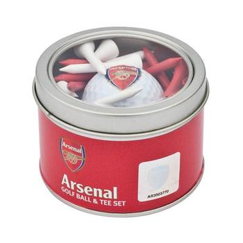 Buy Arsenal Golf Ball Tee Set at www.golfgeardirect.co.uk