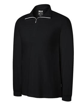 Buy Adidas Climalite Long Sleeve Quarter Zip Polo  at www.golfgeardirect.co.uk