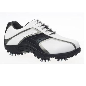 Buy Footjoy Junior Golf Shoes White/Black 2010 at www.golfgeardirect.co.uk