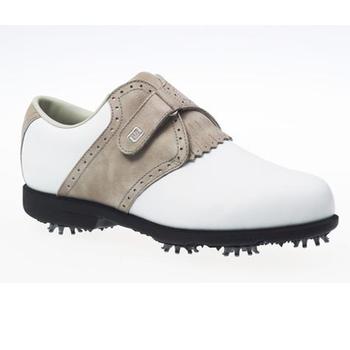 Footjoy Womens Golf Shoes on Footjoy Ladies Aql Golf Shoes White Driftwood