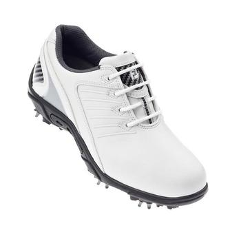 Footjoy Junior Golf Shoes White/Silver/Black 2012 at Golfgeardirect.co.uk