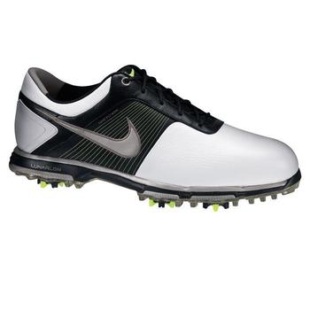 White Nike Shoes on Nike Lunar Control Golf Shoes White Black Volt
