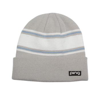 Ping Ladies Striped Knit Beanie Golf Hat - main image