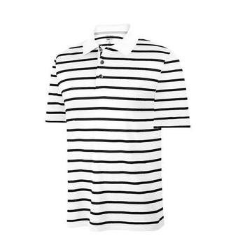 Adidas Golf Climacool Textured Stripe Polo