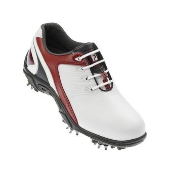 Footjoy Junior Golf Shoes White/Black/Red 2012