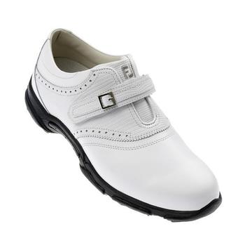 Footjoy Womens AQLGolf Shoes White/Lizard Velcro 2012