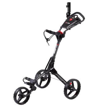 Cube Golf Push Trolley - Charcoal/Black + FREE Gift Pack - main image
