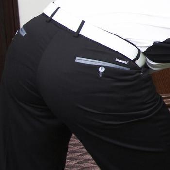 Stromberg Mijas Black/Grey Funky Golf Trousers