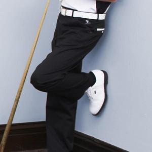 Stromberg Mijas Black/White Trim Funky Golf Trousers
