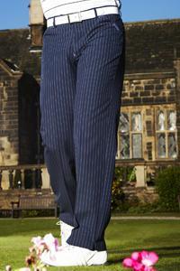 Stromberg Montserrat Stripe Funky Golf Trousers Navy/Sky