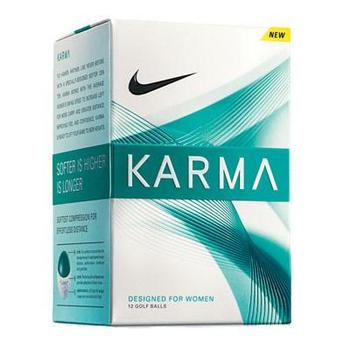 Buy Nike Ladies Karma Golf Balls 1 Dozen at www.golfgeardirect.co.uk