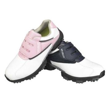 Buy Stuburt Ladies Hidro Pro Golf Shoes White/Pink  at www.golfgeardirect.co.uk