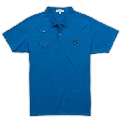 Lyle & Scott Green Eagle Thin Pocket Polo SALE
