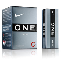 Nike One Vapour Golf Balls 1 Sleeve