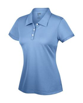 Buy Adidas Ladies Climacool 3 Stripe Button Polo at www.golfgeardirect.co.uk