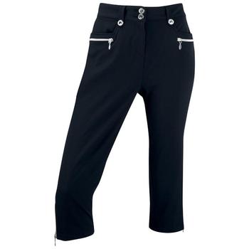Ping Collection Ladies Edina Cropped Golf Trousers (P93231) Black