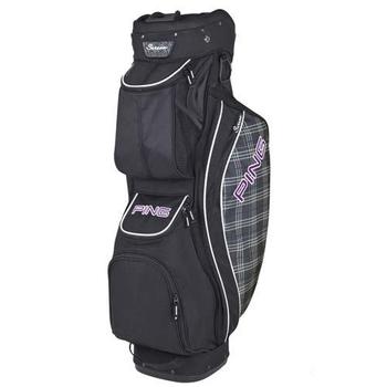 Ping Ladies Serene Trolley Bag - Black/Plaid