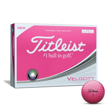 Titleist Velocity Pink Golf Balls review