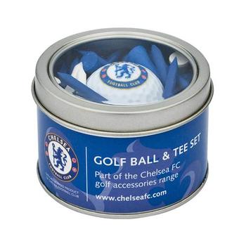 Buy Chelsea Golf Ball Tee Set at www.golfgeardirect.co.uk