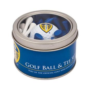 Buy Leeds United Golf Ball Tee Set at www.golfgeardirect.co.uk