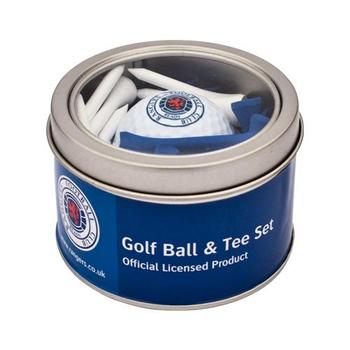 Buy Rangers Golf Ball Tee Set at www.golfgeardirect.co.uk