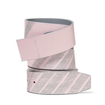 Oakley Reversible Leather Belt Strap - Pink Dust