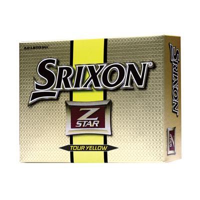 Buy Srixon Z Star Yellow Golf Balls 1 Dozen at www.golfgeardirect.co.uk