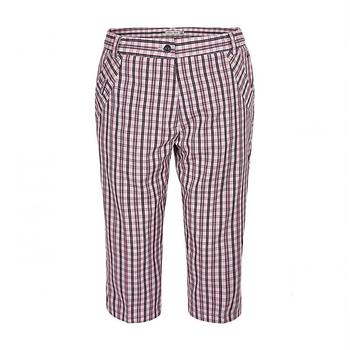 Green Lamb Tanya Patterned Pedal Pushers – Navy/Check (A3)