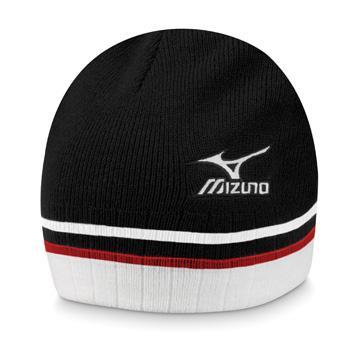 Buy Mizuno Tour Striped Beanie at www.golfgeardirect.co.uk