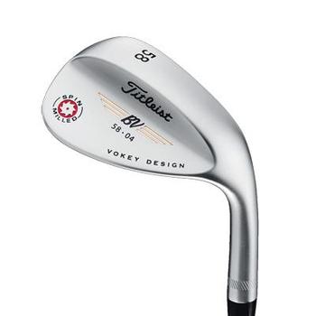 Buy Titleist Vokey Spin Milled Tour Chrome Wedge at www.golfgeardirect.co.uk