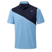 Mizuno Trace Golf Polo Shirt - Air Blue