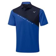 Mizuno Trace Golf Polo Shirt - Blue