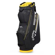 Callaway Chev Dry 14 Waterproof Golf Cart Bag - Black/Golden Rod